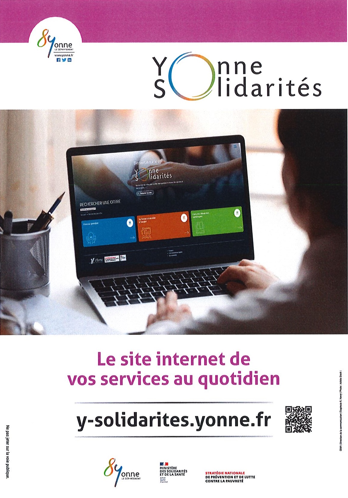 flyer Yonne Solidarité